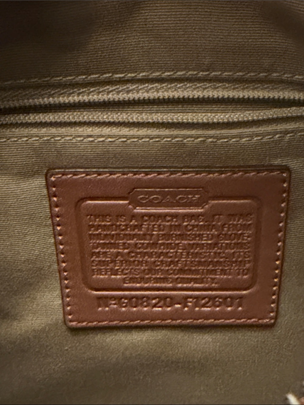 Vintage Coach Classic Brown Leather Shoulder Bag with Buckle Strap - Picture 3 of 6